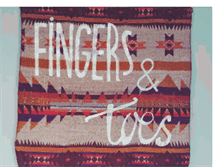 Tablet Screenshot of fingers-toes.com